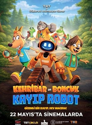 vizyondaki film fragman kehribar-ile-boncuk-kayip-robot-posteri posteri